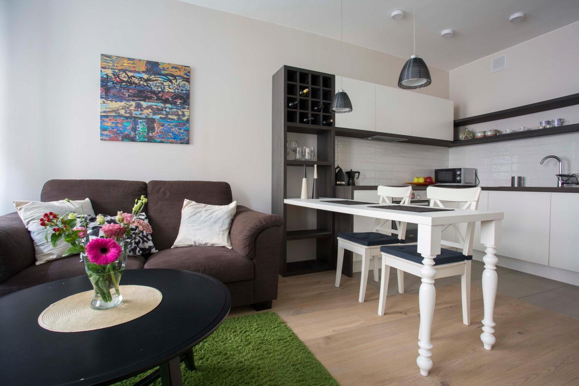 Baron'S Town Hall Apartments Wilna Zimmer foto